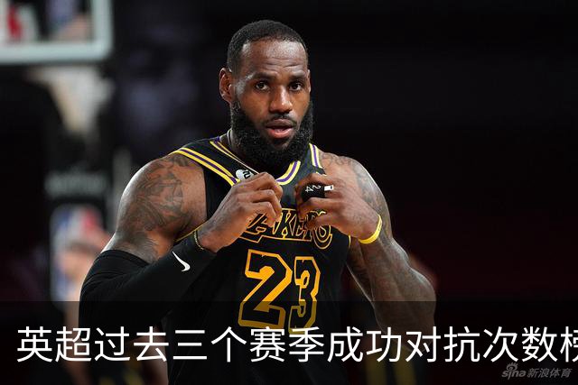 英超过去三个赛季成功对抗次数榜：吉马良斯697次居首